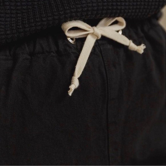 IJJI Black Unisex Cotton Canvas Easy Pants Size S - Picture 3 of 11